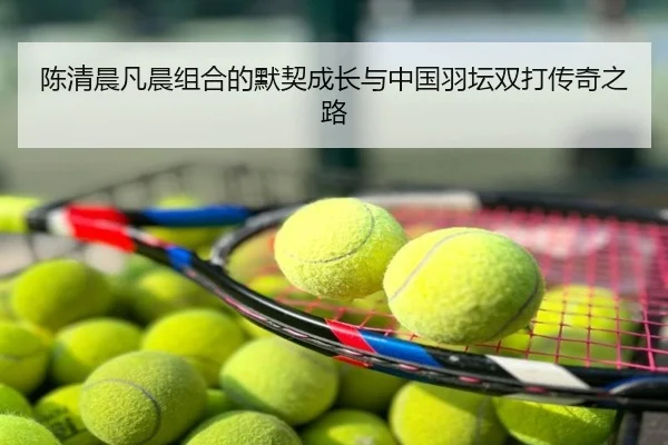 陈清晨凡晨组合的默契成长与中国羽坛双打传奇之路